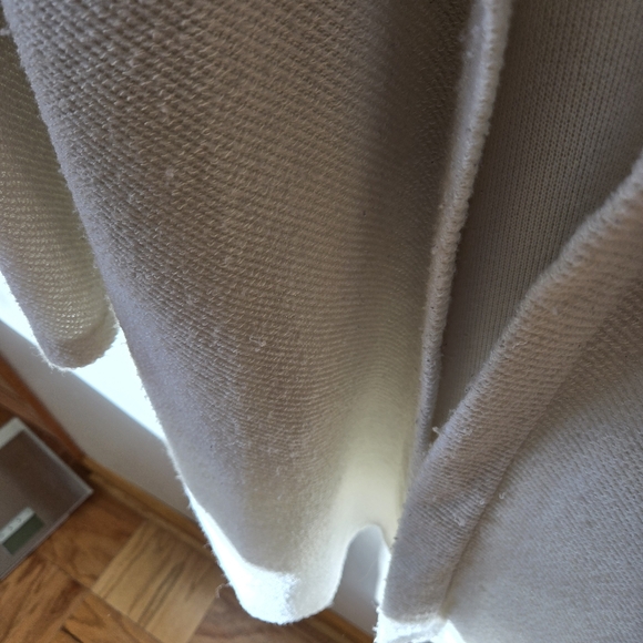 Open Front Cream Shacket - Picture 7 of 7